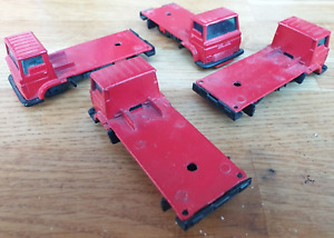 Matchbox suit OO model railway Dodge Commando chassis red spares 1982