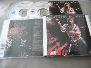 KENNY LOGGINS ALIVE 2 CD FAT BOX 18 TRK WHAT A FOOL BELIEVES C2K 36738 COLUMBIA - Picture 1 of 1