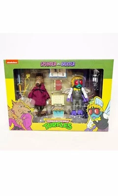 SPLINTER VS BAXTER TMNT 2 PACK NECA TARGET EXCLUSIVE IN-HAND! - image 1 of 3