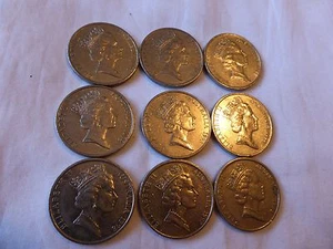 1998 20 cent Platypus 5 coins Circ Low Mintage - Picture 1 of 1