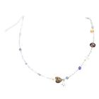 Crystal Gravel Beaded Choker Chain Statement Necklace Cute Choker Jewelry