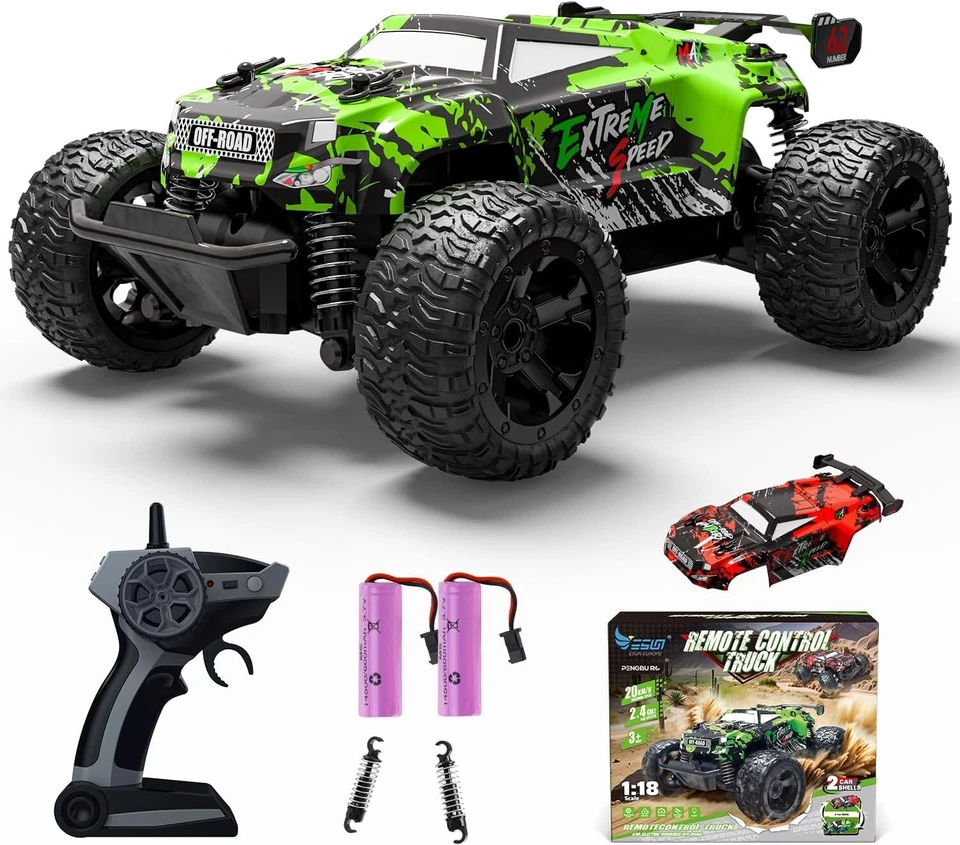 Ferngesteuertes Auto Kinder ab 3 4 5 6 8 Jahre, 1:18 Ferngesteuerter - Bild 1 von 4