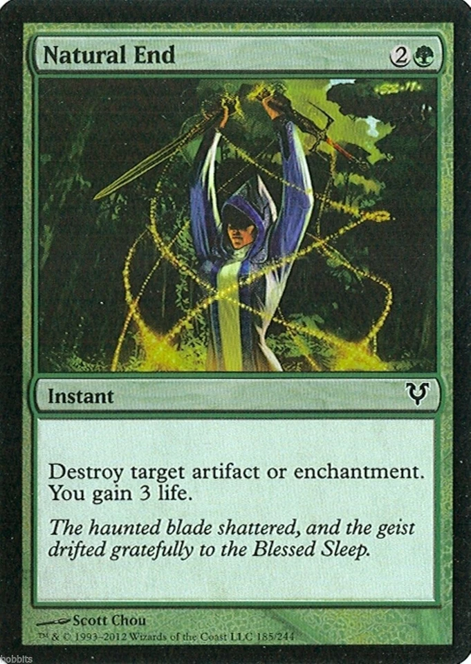 MTG - Avacyn Restored - Natural End - Foil - NM - Image 1 of 1