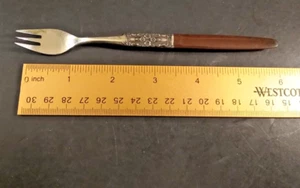 Napa Valley stainless cocktail fork by Northland/Oneida - Picture 1 of 6