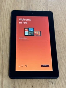 Amazon Kindle Fire 7 8gb WiFi (5th Generation) Black - Picture 1 of 3