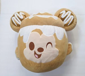 Disney Munchlings Mickey Mouse Cinnamon Roll Scented Stuffed Plush Pillow 15" - Picture 1 of 2