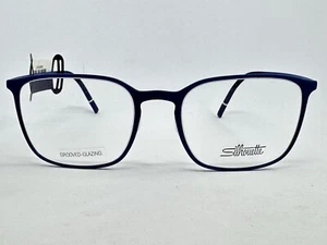 NEW Silhouette Pure Wave SPX 2954 75 4510 Royal Denim Eyeglasses Frame - Picture 1 of 13