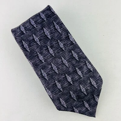 Corbata Flecha Diseño Diamante 100% Seda Importada Foto 1 de 4