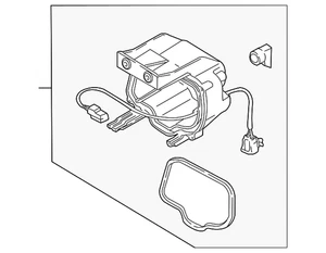 Genuine Mazda Housing Assembly T002-51-68YB - Picture 1 of 2