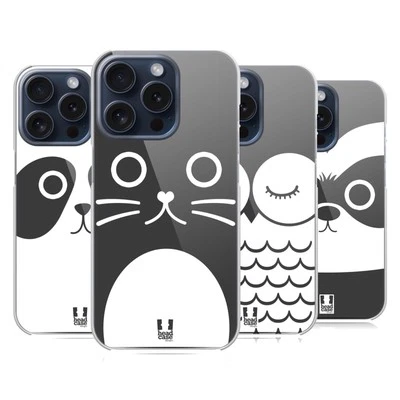 HEAD CASE DESIGNS CARTOON ANIMAL FACES SERIES 1 CASE FOR APPLE iPHONE PHONES - Image 1 of 4