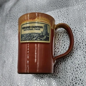 Deneen Pottery Coffee Mug Grand Canyon NATIONAL PARK Gray 2020 Handmade USA - Picture 1 of 4
