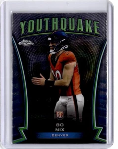 2024 Topps Chrome #Y-16 Bo Nix Youthquake - Bild 1 von 2