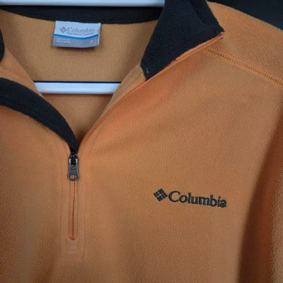 Chaqueta Pullover Columbia Para Hombre Polar Amarilla Negra Exterior Pequeña S Foto 1 de 4