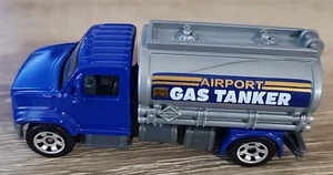 Matchbox Utility Truck 2006 Gas Tanker blau Spielzeug Sammlerstück Diescast 1:64 - Bild 1 von 6