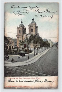 Perú - LIMA - Plazuela de San Francisco - Ed. Eduardo Polack 5028 - Imagen 1 de 2