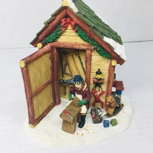 San Nicola Piazza Giocattolo Negozio di Intagliatori Edificio Villaggio di Natale - Foto 1 di 18
