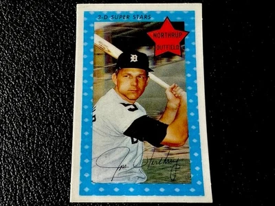 1971 Kellogg's 3D Super Stars Jim Northrup #63 1970 Xograph Detroit Tigers VG/EX - Image 1 of 2