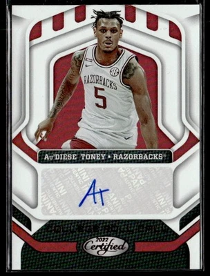 L13,803 - 2022-23 Panini Chronicles College Roll Call Auto #27 Au'Diese Toney - Image 1 of 2