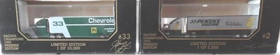 Pair of NASCAR Team Haulers 1/87 Harry Gant + Rusty Wallace New - Image 1 of 4