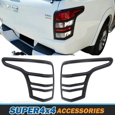 para Fullback Mitsubishi L200 2015-2018 luz trasera lámparas moldura marco - Imagen 1 de 4