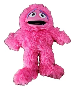 RARE SesameStreet Elmos Monster Factory Plush Pink Muppet Puppet FAO Schwarz HTF - Picture 1 of 4