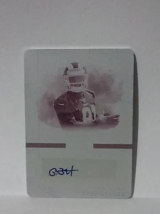 2017 PANINI IMPECCABLE PRINTING PLATE ROOKIE RC TRUE 1/1 RAMS GERALD EVERETT#172 - Picture 1 of 10