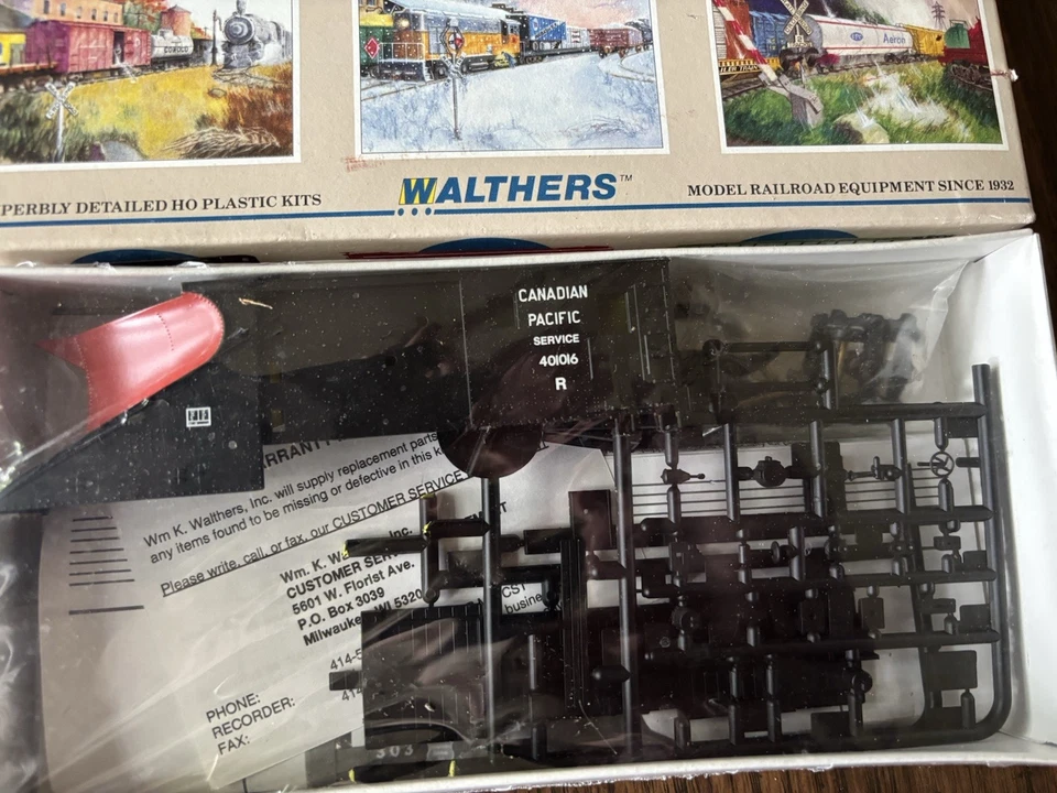 Wathers #932-5761 Russell Snowplow Canadian Pacific - HO, Unassembled Kit - Image 1 of 3