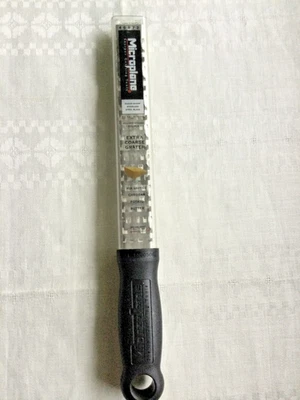 Williams Sonoma Stainless Microplane Extra Coarse Cheese Potato Butter Grater - Image 1 of 4