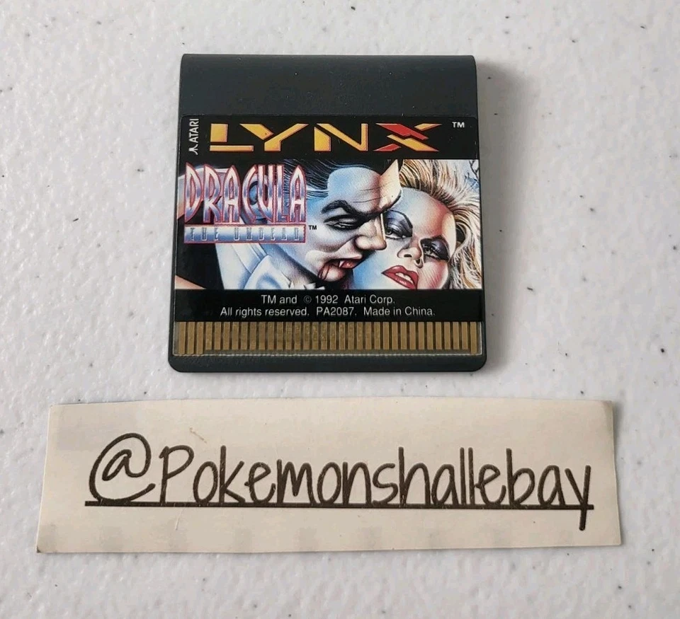 Dracula The Undead - Atari Lynx Game *Cartridge Only* - Image 1 of 2