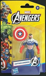 Avengers Captain America 4" Action Figure 2024 Epic Hero Series Marvel Hasbro - Picture 1 of 3