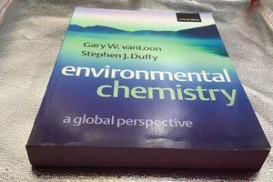 ENVIRONMENTAL CHEMISTRY A GLOBAL PERSPECTIVE 2002 (with corrections) OXFORD UNI - Picture 1 of 8