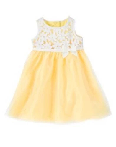 Vestido Gymboree Primavera Elegante Pascua Amarillo Organza Flor 18-24 meses NUEVO NUEVO CON ETIQUETAS Foto 1 de 1