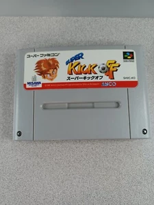 SUPER KICK OFF -Super Famicom - Nintendo - solo cartuccia - venditore USA - Foto 1 di 2
