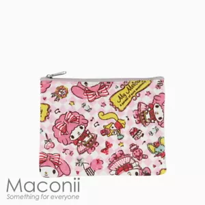 My Melody Piano Small Pouch - Sanrio Anime Cartoon Coin Card Wallet Case Holder - Bild 1 von 2