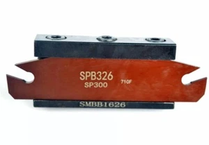 SMBB1626 Cutter holder+ SPB326 Cut off Cutting Blade 3mm Inserts Cutting Tool - Imagen 1 de 13