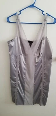 Soma Intimates Ropa de Dormir Chemise Lencería Talla M Camisón Gris Claro  Foto 1 de 2