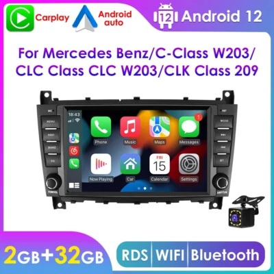 For Mercedes Benz CLK W209 CLK55 AMG CLK63 AMG 2005-2011 8" Car Stereo Radio GPS - Image 1 of 4