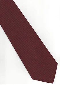 NEW CLASSIC GEOFFREY BEENE 100% SILK TIE NECKTIE WOVEN WINE 57" LONG 4" WIDE - Picture 1 of 1
