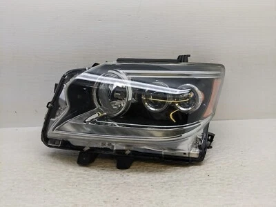 DAMAGED 2014-2019 LEXUS GX460 LEFT HEADLIGHT LED DRIVER SIDE 81185-60G20 - Image 1 of 4