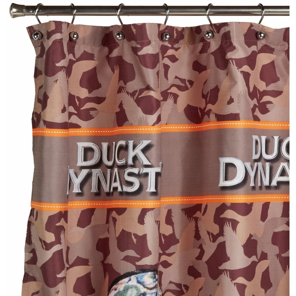 A&e Duck Dynasty Camouflage Shower Curtain 72x72 Inches Camo Microfiber