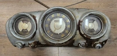Cuadro de instrumentos DeSoto 1953 velocímetro medidores OEM Mopar Foto 1 de 4