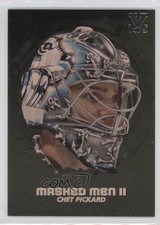 2009-10 ITG Between the Pipes Men II Gold Vault Silver /5 Chet Pickard #MM-15