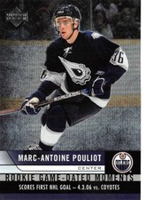 2006-07 Upper Deck Rookie Game Dated Moments #RGD10 Marc-Antoine Pouliot
