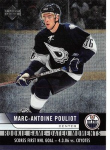 2006-07 Upper Deck Rookie Game Dated Moments #RGD10 Marc-Antoine Pouliot