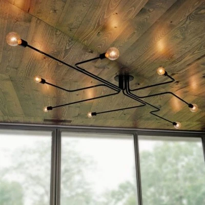 Placa de circuito montaje empotrado lámpara de techo diseño moderno industrial metal Foto 1 de 4