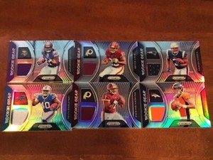 2019 PRIZM YOU PICK ROOKIE GEAR SILVER PRIZM JERSEY CARDS ROOKIES MURRAY HASKINS