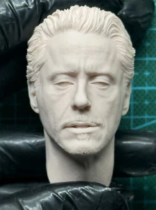 1/6 Unpainted Speech Tony Robert Downey Jr. Head Carving Fit 12'' Action Figure - Picture 1 of 4