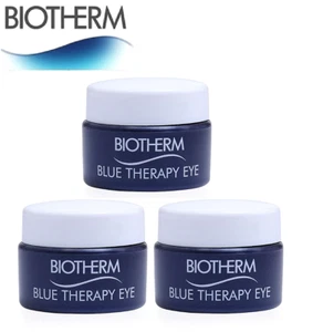 BIOTHERM 15 ml Blue Therapy EYE-Creme Neu 3 x 5 ml Life Plankton Augencreme - Bild 1 von 1