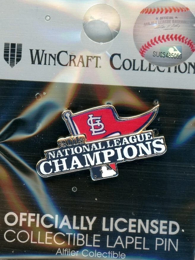 2013 Cardinals National League Champs Pin champions NL St Louis Wincraft NiP - Image 1 of 1
