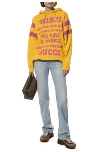 GUCCI 1921 Stampa Parker felpa con cappuccio - Foto 1 di 4